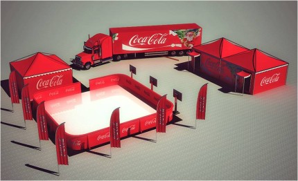 Elbląg, Świąteczny Konwój Coca-Coli zawita do Elbląga 9 grudnia