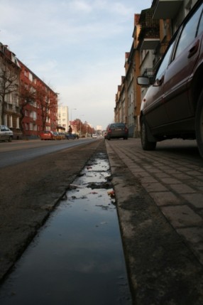 Elbląg, Ulica jakby po remoncie