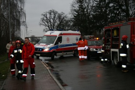 Elbląg, Pożar na Warszawskiej Elbląg, Pożar na Warszawskiej