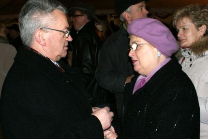 Elbląg, Życzenia elblążanom składał prezydent Henryk Słonina