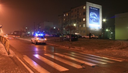 Elbląg, Potrącenie na przejściu