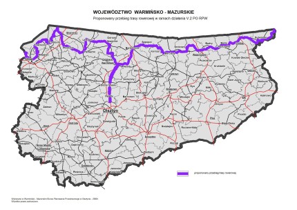 Elbląg, Rowerem także do Olsztyna