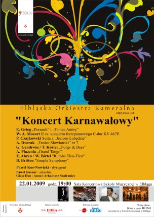 Elbląg, Koncert karnawałowy Elbląg, Koncert karnawałowy