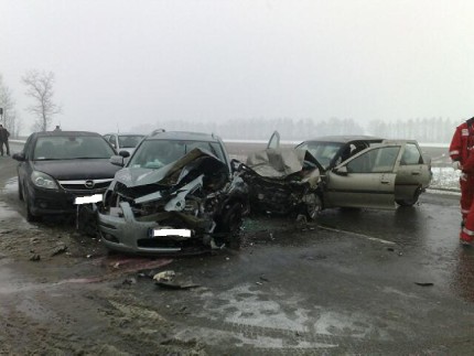 Elbląg, Wypadek na trasie do Gdańska Elbląg, Wypadek na trasie do Gdańska
