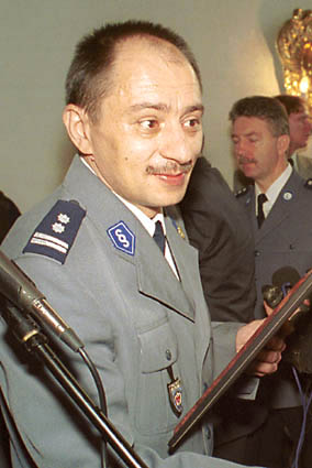 Elbląg, Krzysztof Starańczak, szef Komendy Miejskiej Policji w Elblągu Elbląg, Krzysztof Starańczak, szef Komendy Miejskiej Policji w Elblągu