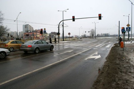 Elbląg, Droga na „Modrzewinę