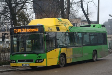 Elbląg, Jeden z autobusów linii nr 13