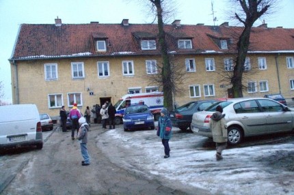 Elbląg, Na wezwanie stawiły się służby ratownicze, policjanci i strażacy