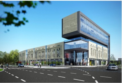 Elbląg, Wstępna wizualizacja galerii, która może ulec zmianie. Projekt przygotowany przez Biuro Projektowo-Doradcze Arkus (www.arkus.pl). Elbląg, Wstępna wizualizacja galerii, która może ulec zmianie. Projekt przygotowany przez Biuro Projektowo-Doradcze Arkus (www.arkus.pl).