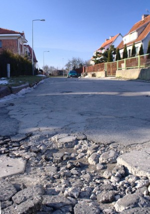 Elbląg, Elbląskie jezdnie "dopraszają się" remontu