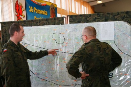 Elbląg, Żołnierze się szkolą