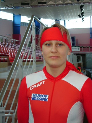 Elbląg, Ewelina Przeworska, na elbląskim lodowisku MOSiR-u Elbląg, Ewelina Przeworska, na elbląskim lodowisku MOSiR-u