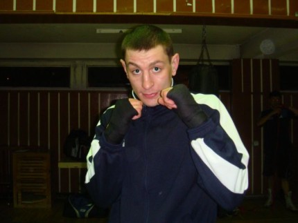 Elbląg, Damian Kośmider, bokser KSW „Tygrys” Elbląg. Elbląg, Damian Kośmider, bokser KSW „Tygrys” Elbląg.