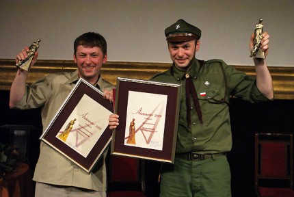 Elbląg, Laureaci Aleksandrów: (od lewej) Tomasz Muszyński i Marcin Tomasik Elbląg, Laureaci Aleksandrów: (od lewej) Tomasz Muszyński i Marcin Tomasik