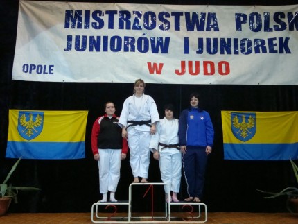 Elbląg, Elblążanka Joanna Jaworska z MKS Truso na najwyższym podium mistrzostw.