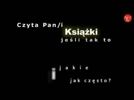 Elbląg, Czytać czy nie czytać - oto jest pytanie! - zobacz uliczną sondę! Elbląg, Czytać czy nie czytać - oto jest pytanie! - zobacz uliczną sondę!