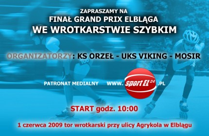 Elbląg, Ostatni akord Grand Prix Elbląga (wrotkarstwo szybkie) Elbląg, Ostatni akord Grand Prix Elbląga (wrotkarstwo szybkie)