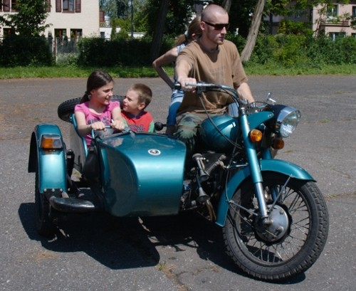 Elbląg, Przejażdżka motocyklem to nie lada frajda