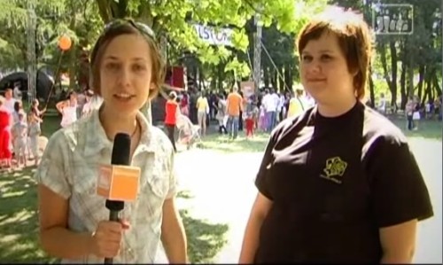 Elbląg, Kadr z filmu. Elbląg, Kadr z filmu.
