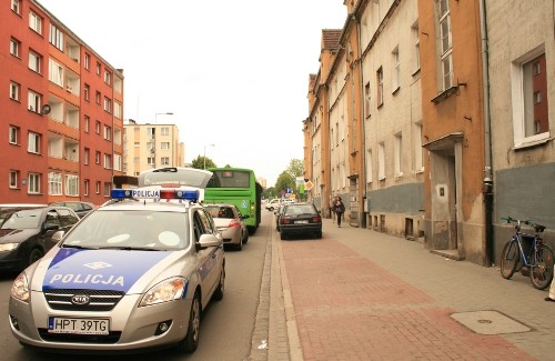 Elbląg, Potrącenie na Mickiewicza Elbląg, Potrącenie na Mickiewicza