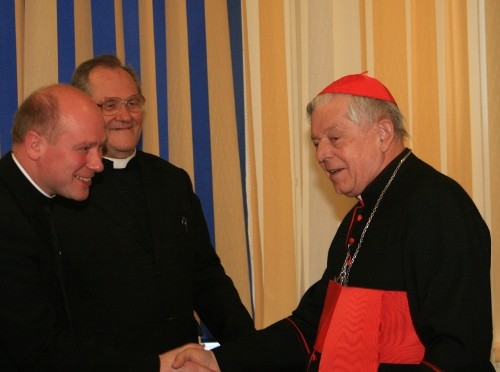 Elbląg, Kardynał Józef Glemp wziął udział w konferencji naukowej Elbląg, Kardynał Józef Glemp wziął udział w konferencji naukowej