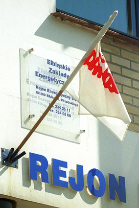 Elbląg, Protestują związkowcy z Elbląskich Zakładów Energetycznych Elbląg, Protestują związkowcy z Elbląskich Zakładów Energetycznych