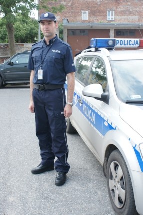 Elbląg, Nowe, letnie mundury otrzymali dziś policjanci z elbląskiej drogówki