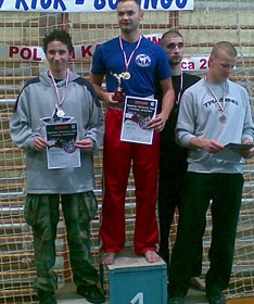 Elbląg, Artur Zieliński na najwyższym stopniu podium w Jarocinie. Elbląg, Artur Zieliński na najwyższym stopniu podium w Jarocinie.