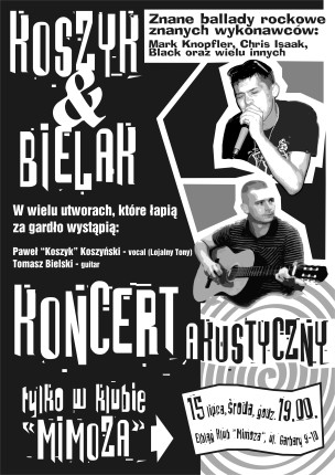 Elbląg, Ballady rockowe w „Mimozie” Elbląg, Ballady rockowe w „Mimozie”