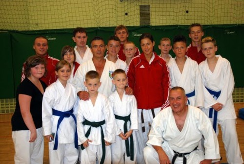 Elbląg, Jan Zamojcin z ekipą karateków Andrexu w Zakopanem.