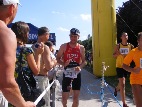 Elbląg, Marcin Florek z brązowym medalem Mistrzostw Polski w aquathlonie.