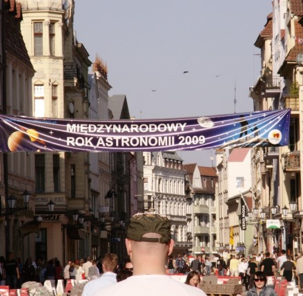 Elbląg, Rok Astronomii obchodzony jest także w Toruniu