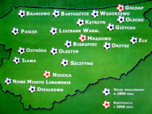 Elbląg, Mapa czynnych już Orlików. Elbląg, Mapa czynnych już Orlików.