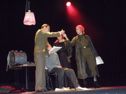 Elbląg, scena ze spektaklu Elbląg, scena ze spektaklu