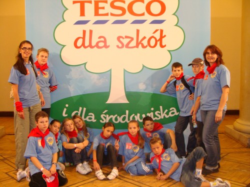 Elbląg, Drużyna SP 18 z opiekunkami. Elbląg, Drużyna SP 18 z opiekunkami.