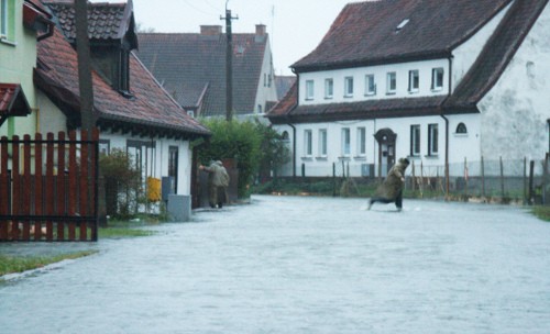 Elbląg, Woda na ul. Freta Elbląg, Woda na ul. Freta