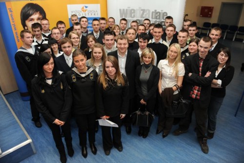 Elbląg, Na zdjęciu finaliści pierwszej edycji olimpiady.