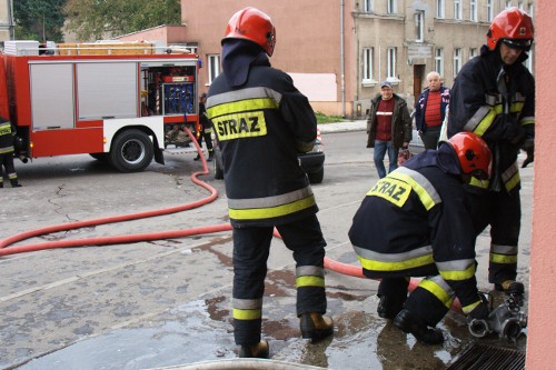 Elbląg, Pożar piwnic przy Kościuszki
