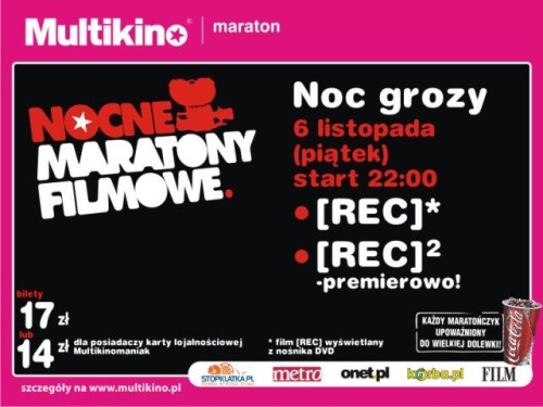Elbląg, Noc Grozy w Multikinie