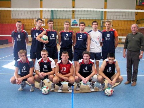 Elbląg, Elblążanie w hali w Iławie. Elbląg, Elblążanie w hali w Iławie.