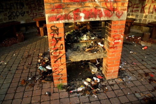 Elbląg, W Dolinie Śmieci