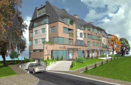 Elbląg, Wizualizacja budynku. Elbląg, Wizualizacja budynku.