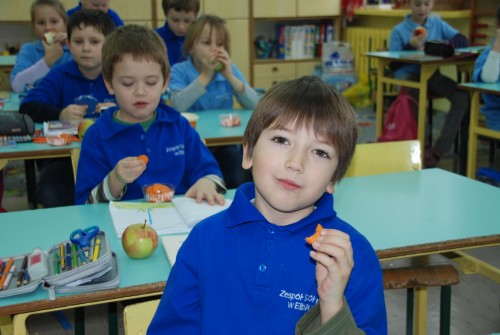 Elbląg, Owoce i warzywa w SP 11