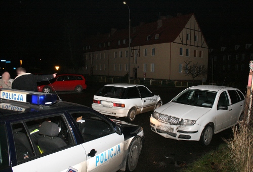 Elbląg, Zderzenie przy stacji paliw na Dąbrowskiego