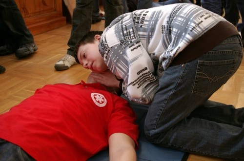 Elbląg, Uczyli się ratować życie