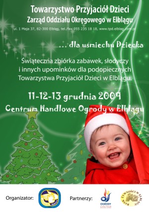 Elbląg, Zbiórka świątecznych prezentów