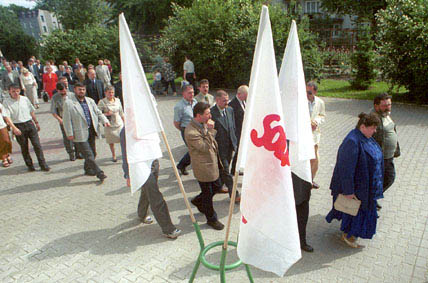 Elbląg, W Elblągu obradowali związkowcy z Solidarności Elbląg, W Elblągu obradowali związkowcy z Solidarności