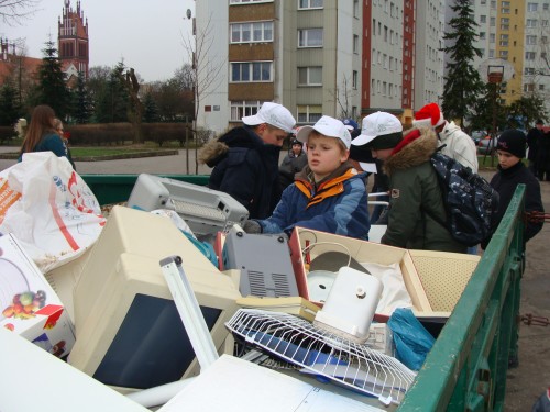 Elbląg, Zebraliśmy 960 kg elektrośmieci