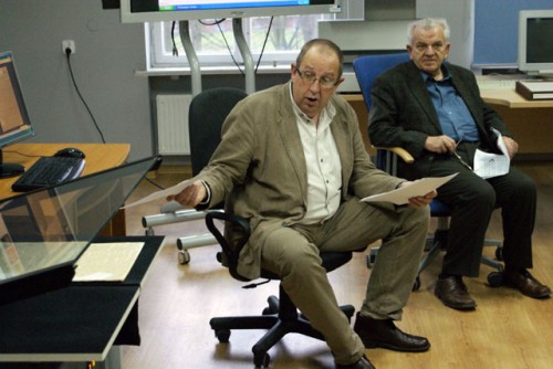 Elbląg, Jacek Nowiński i prof. Andrzej Groth