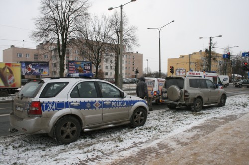 Elbląg, Kolizja trzech aut